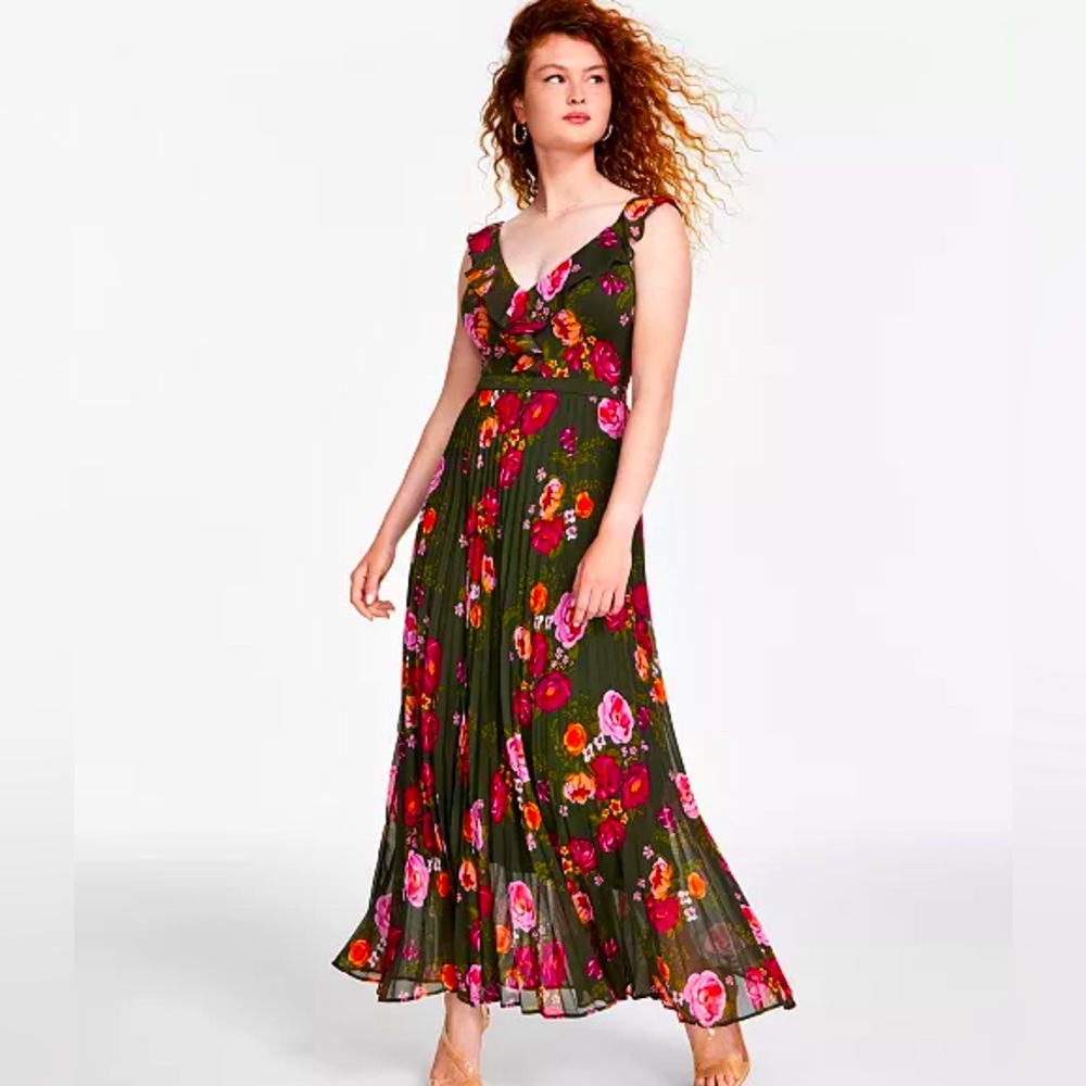 Guess Floral Maxi Dress Size 6